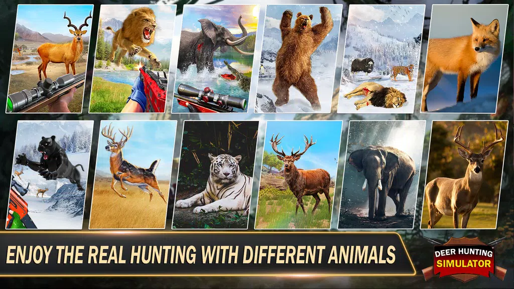 Animal Hunter 3D Hunting Games Screenshot3