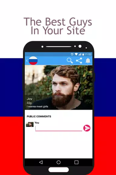 Russian Dating: Russian Chat App -Meet New Friends Screenshot3