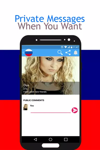 Russian Dating: Russian Chat App -Meet New Friends Screenshot4