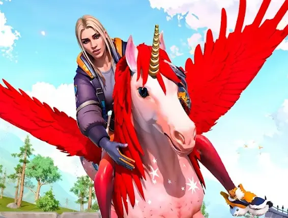 Flying Unicorn Horse Riding Screenshot1