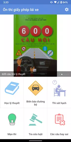 Ôn thi GPLX 600 câu hỏi Screenshot1