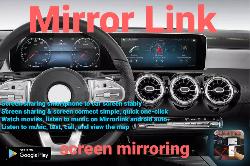 Mirror Link Car Connector & Car Screen Mirroring Screenshot4