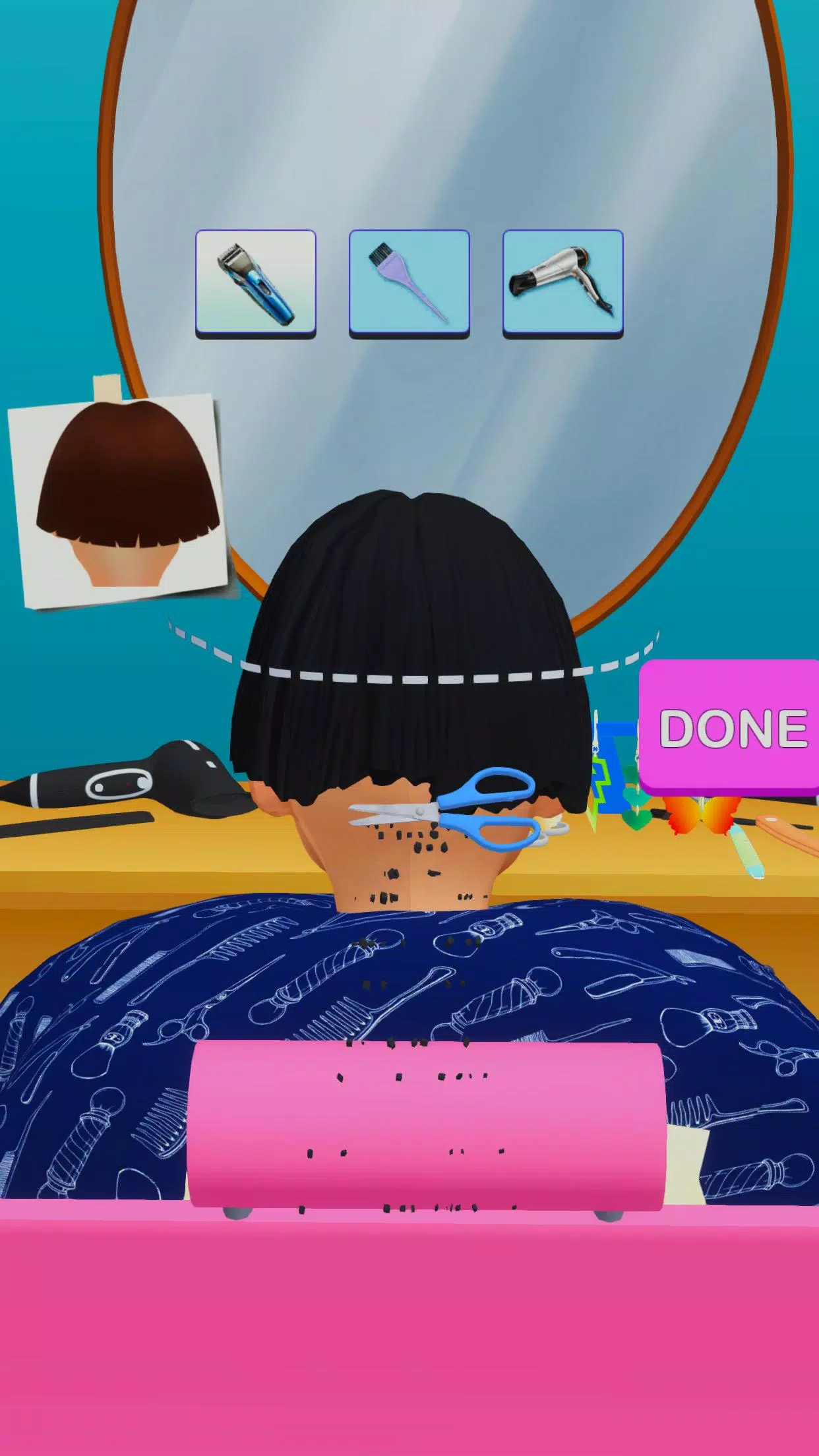 Hair Cutting Barber Shop Games Screenshot2