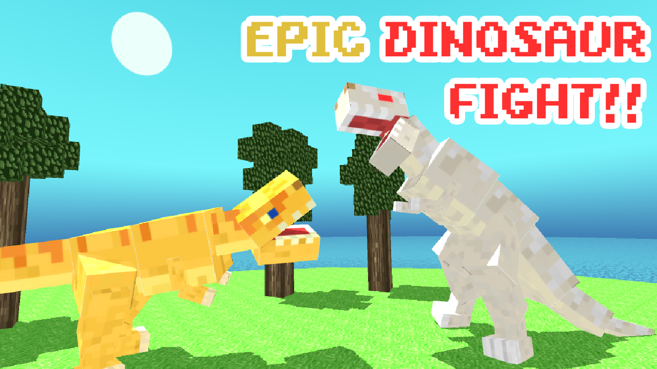 Blocky Dino Park T-Rex Rampage Screenshot1