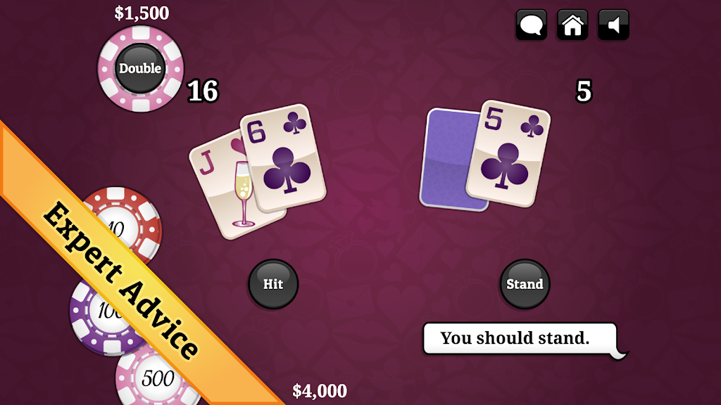 Valentine's Day Blackjack Screenshot4