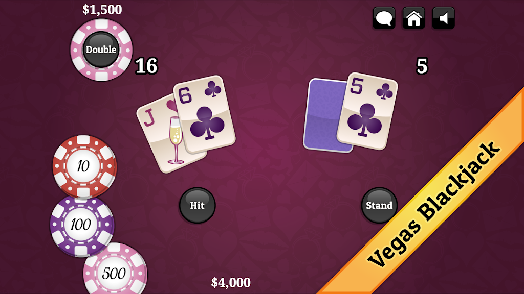 Valentine's Day Blackjack Screenshot2