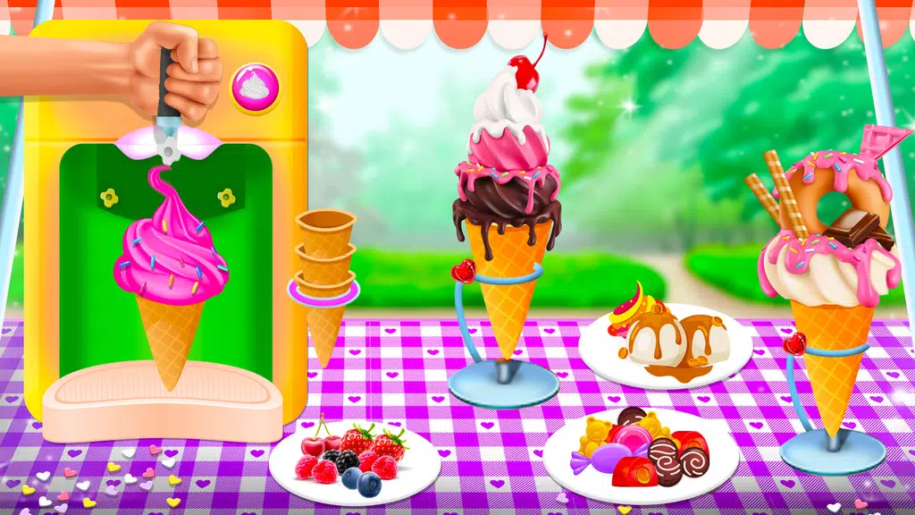 Ice Cream Snow Cone Maker Game Screenshot1