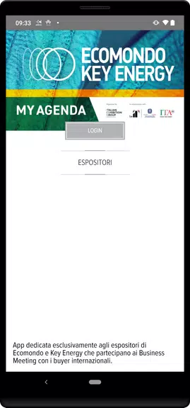 My Agenda Ecomondo/Key Energy Screenshot1