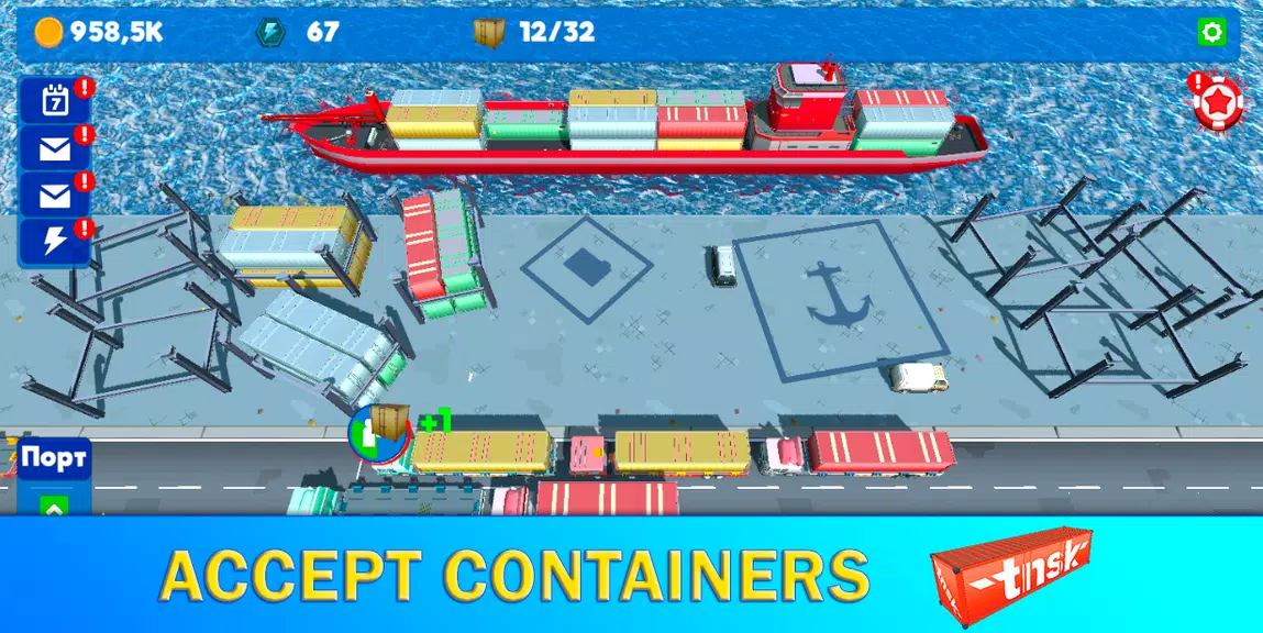 Port Owner: Container Ship Screenshot2