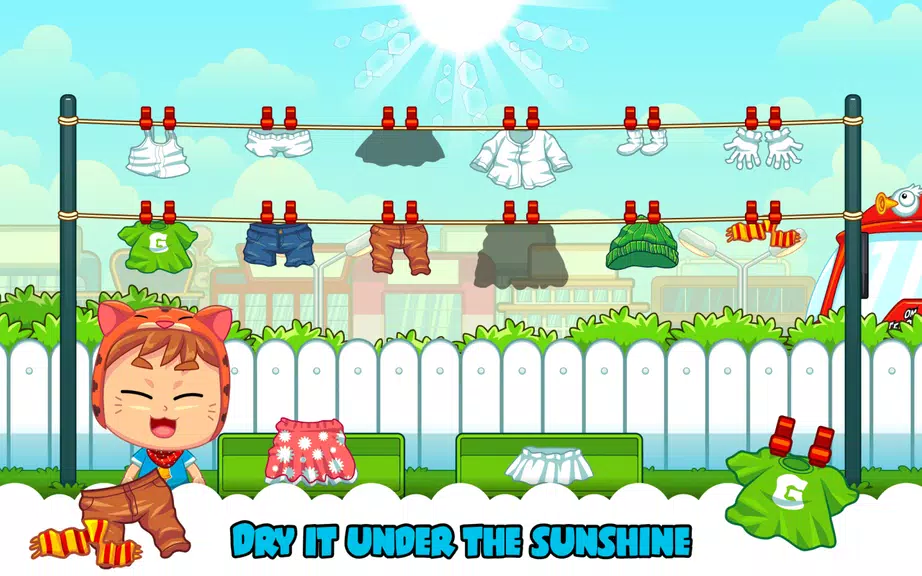 Marbel Laundry - Kids Game Screenshot4