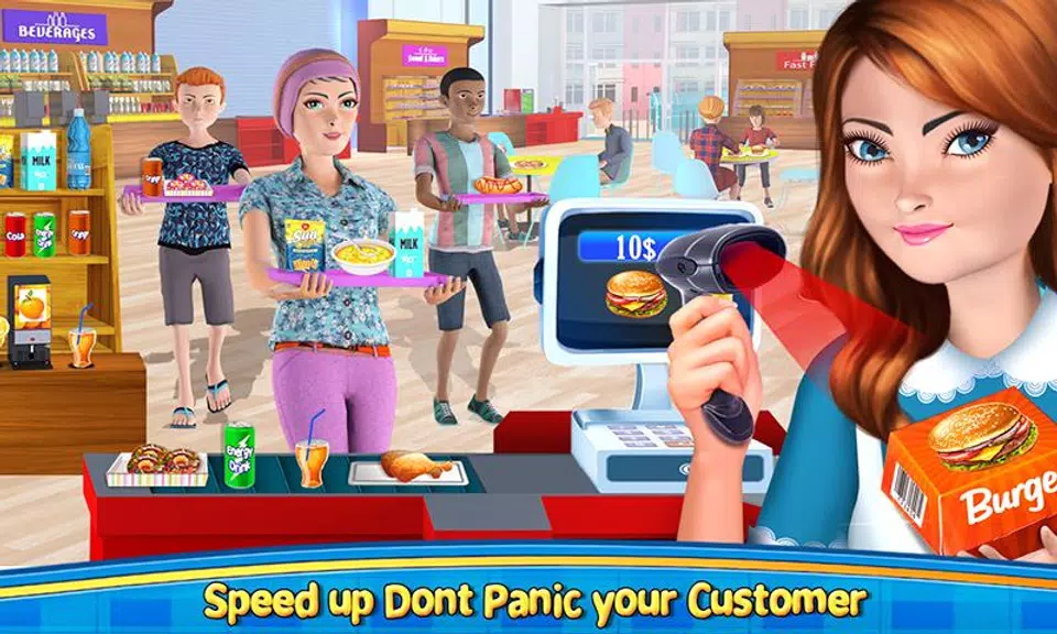 High School Cafe Cashier Games Screenshot1