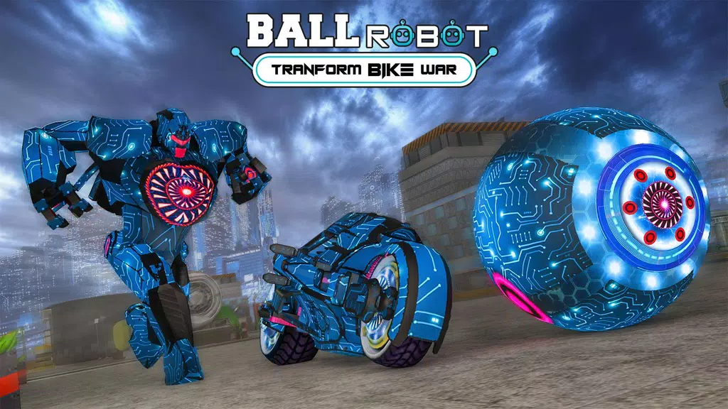 Ball Robot Transform Bike War Screenshot3