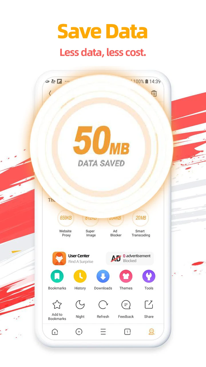 UC Browser-Safe, Fast, Private Screenshot2