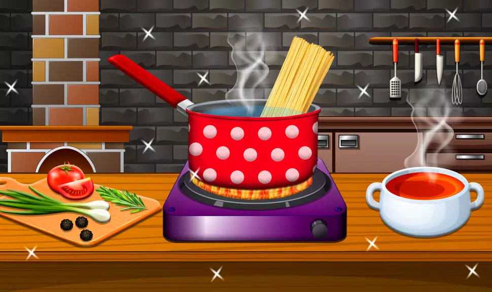 Crispy Noodles Cooking Game Screenshot1