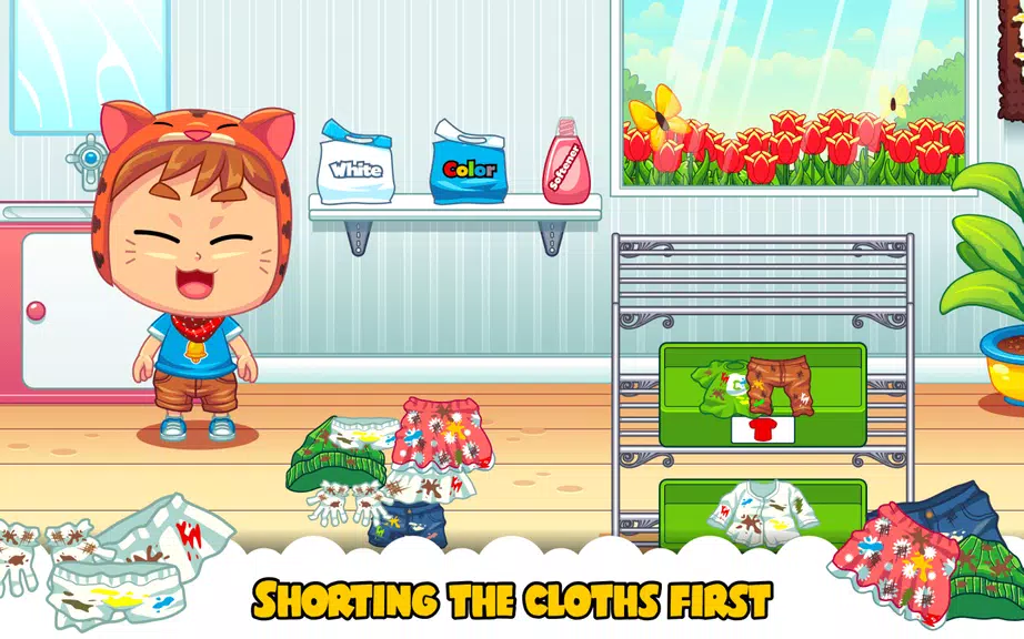 Marbel Laundry - Kids Game Screenshot2