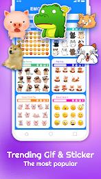 Emoji Keyboard: Themes & Fonts Screenshot2