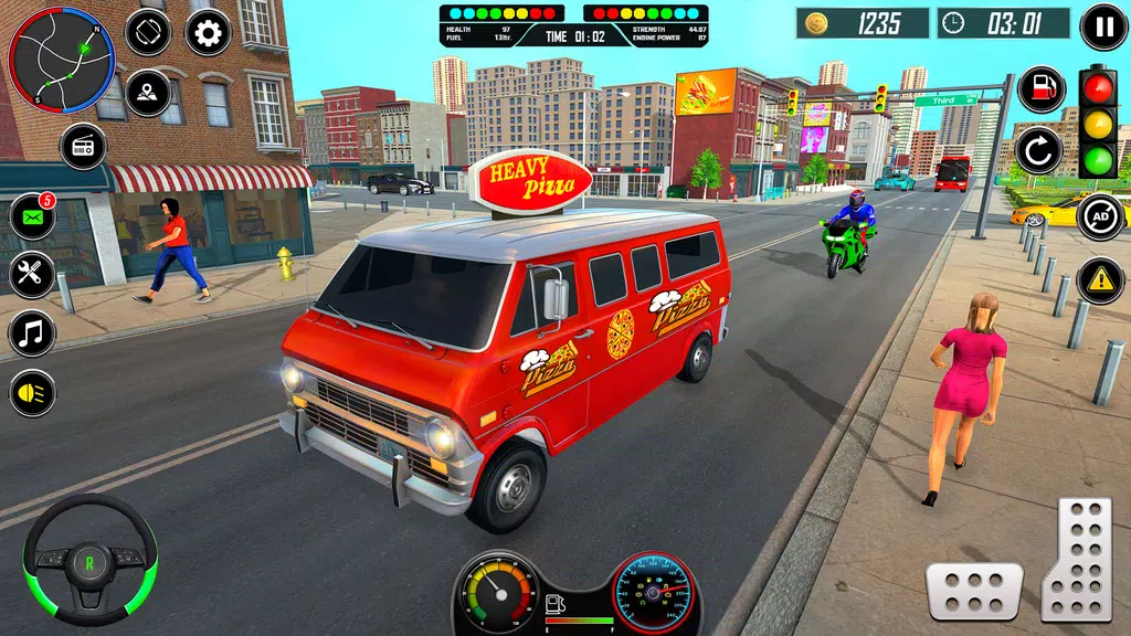 Pizza Delivery Game: Car Games Screenshot1