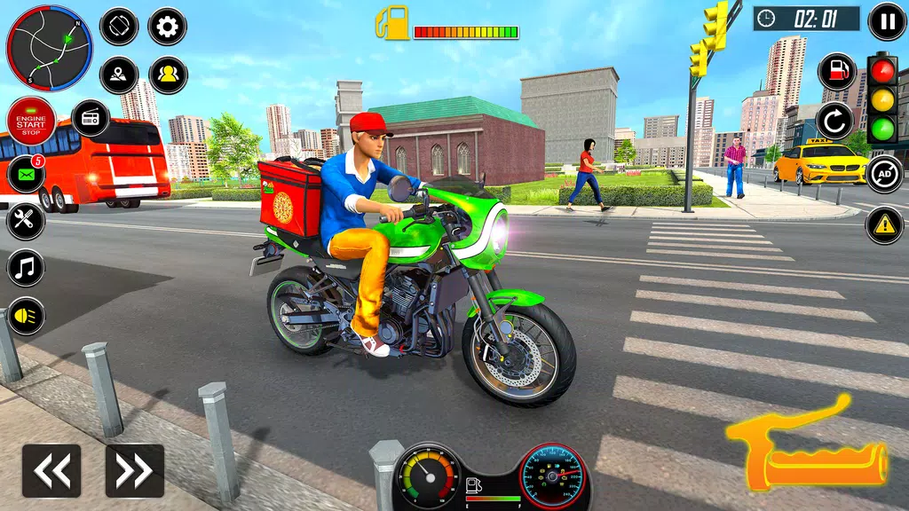 Pizza Delivery Game: Car Games Screenshot3