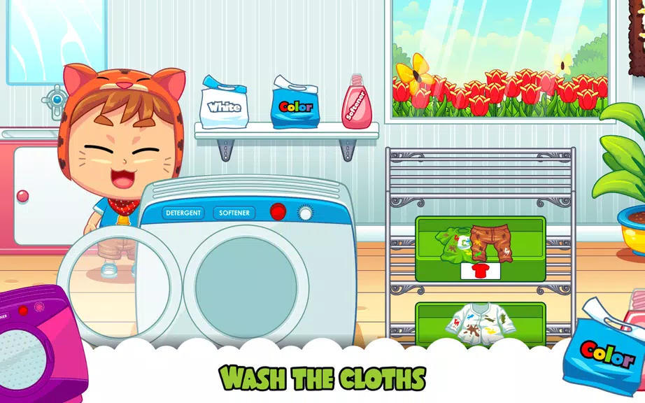 Marbel Laundry - Kids Game Screenshot3