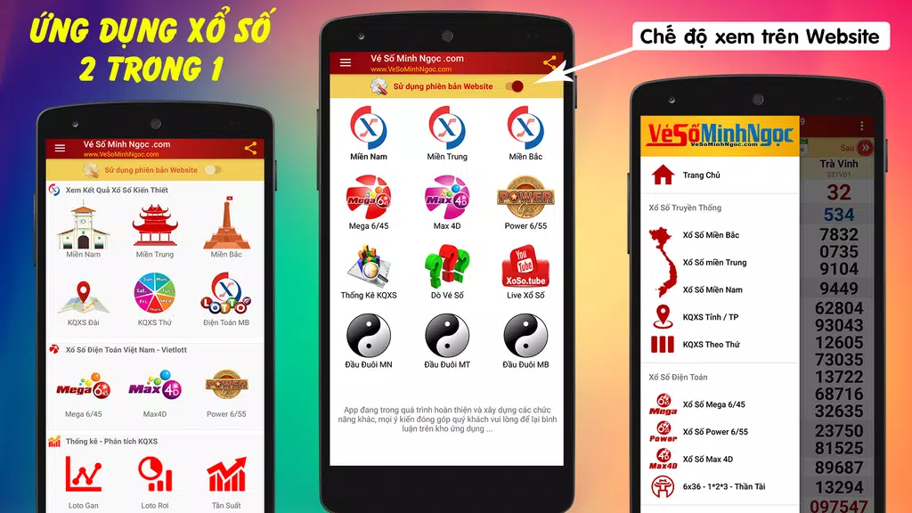 Vé Số Minh Ngọc - Xổ Số - KQXS Screenshot1