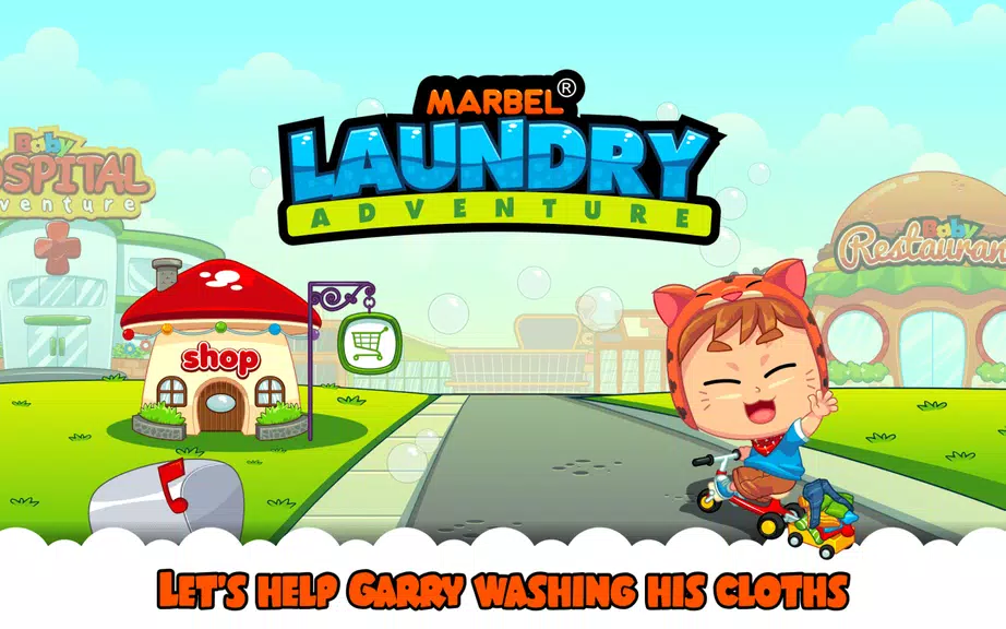 Marbel Laundry - Kids Game Screenshot1