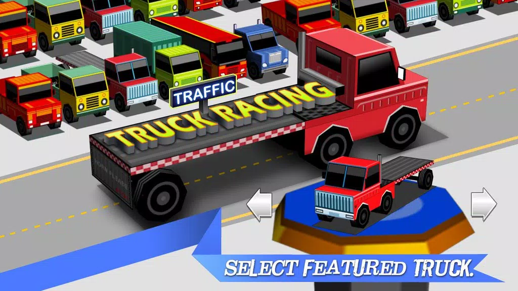 Truck Traffic Racing3D Screenshot1