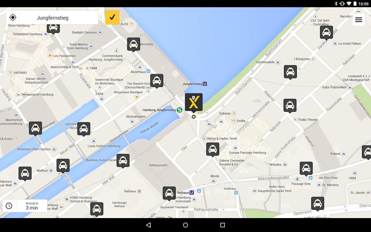 FREENOW - Taxi and more Screenshot9