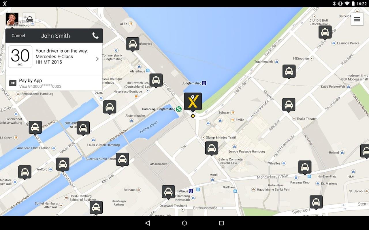 FREENOW - Taxi and more Screenshot10