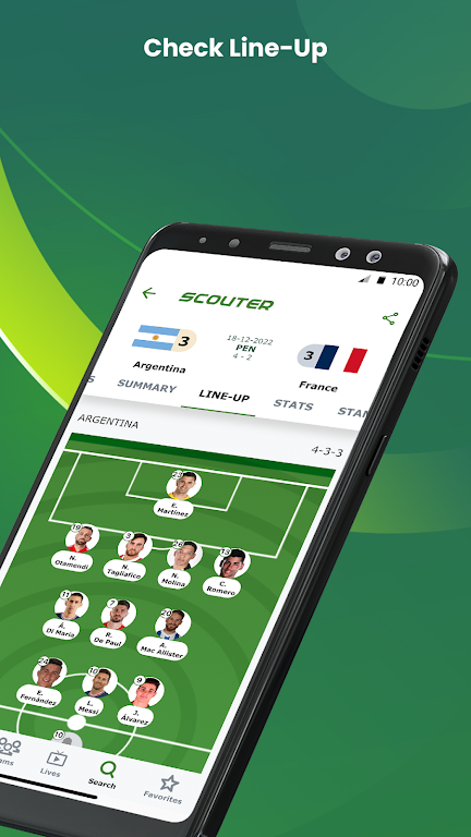 Scouter - Soccer Scores & Tips Screenshot4