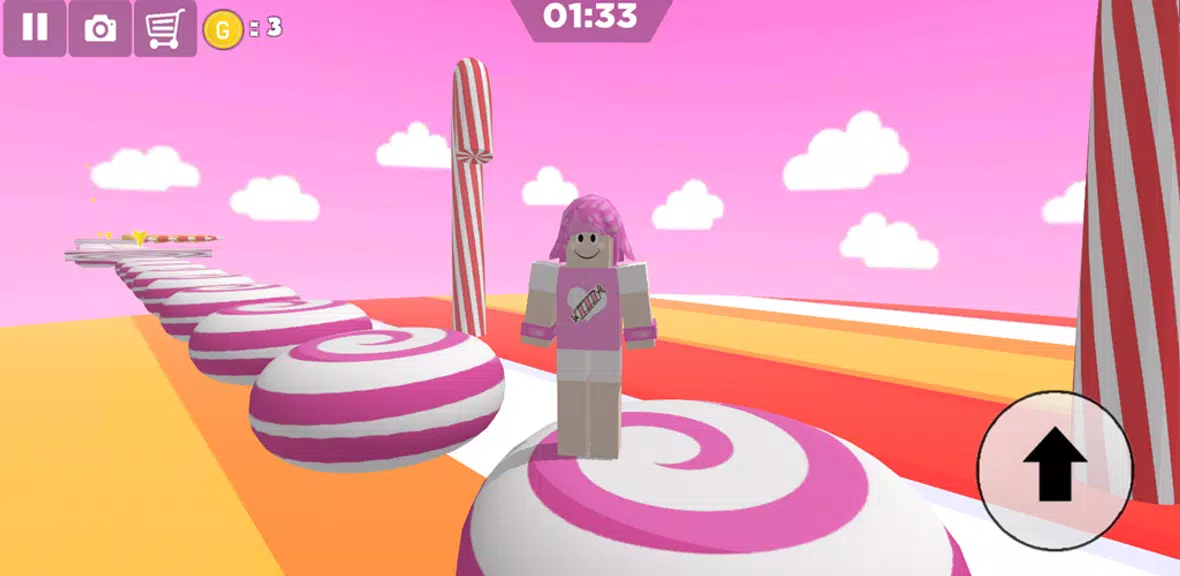 Candy Parkour Sweet girl Screenshot2