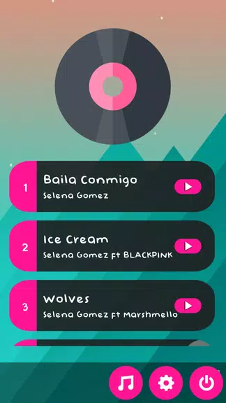 Selena Gomez Piano Tiles Game Screenshot1