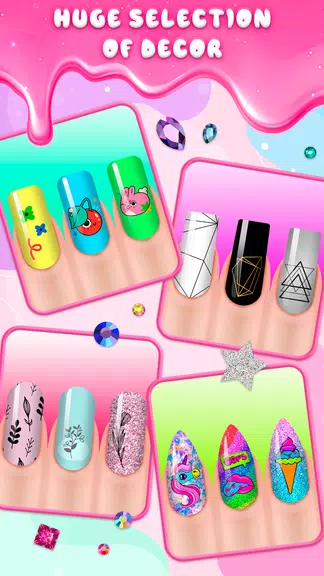 Girls Nail Salon Game:Nail Art Screenshot2