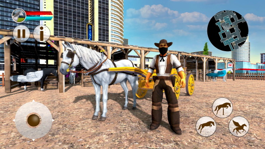 Flying Horse Taxi Transport Screenshot2