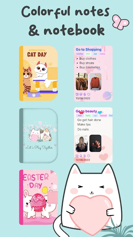 Cute Notes Notebook & Organize Screenshot1