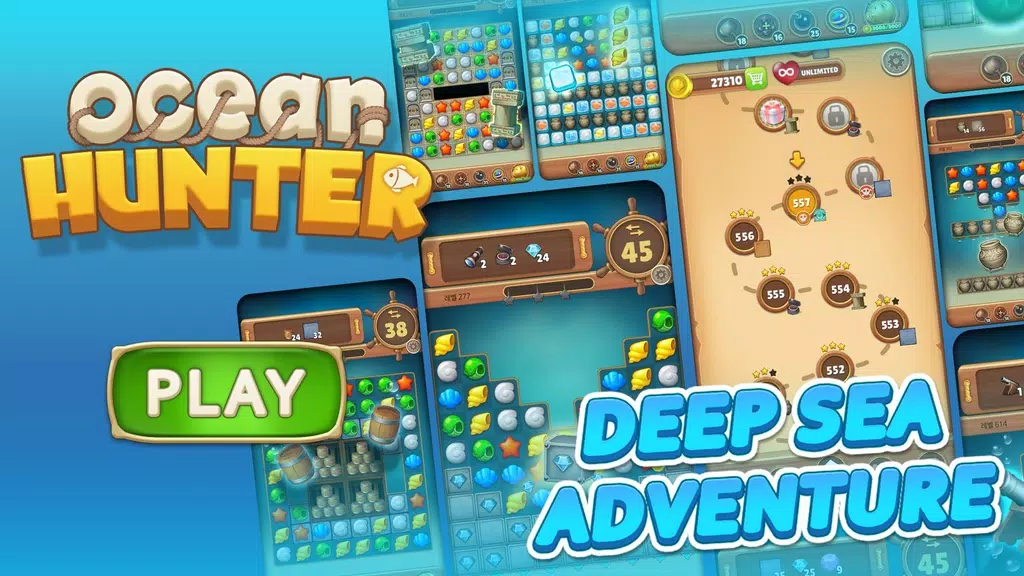 Ocean Hunter : Match 3 Puzzle Screenshot4