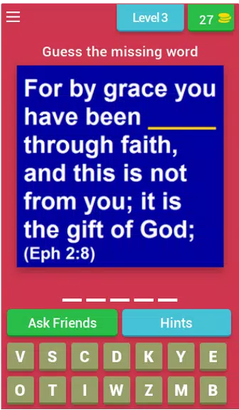 Bible Verse Quiz (Bible Game) Screenshot3