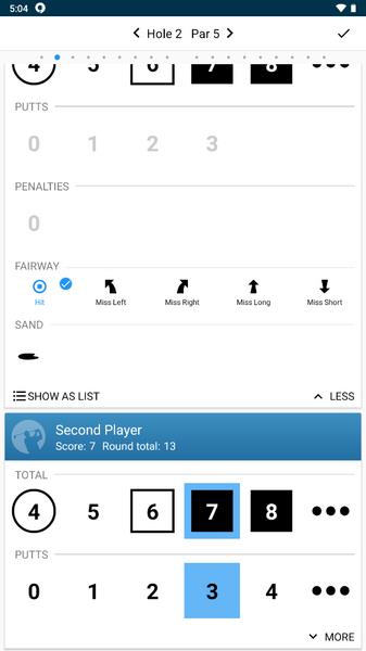 Golf Pad: Golf GPS & Scorecard Screenshot4