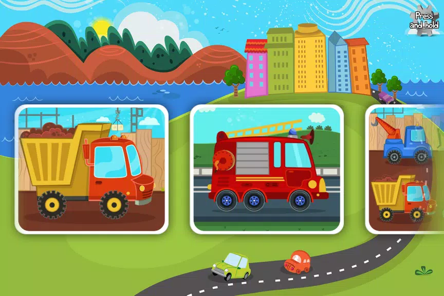 Cars & Trucks Puzzle for Kids Screenshot4