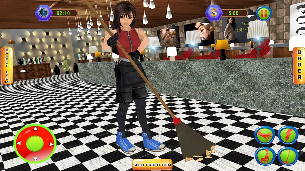 Barber Girl: Hair Salon Game Screenshot1