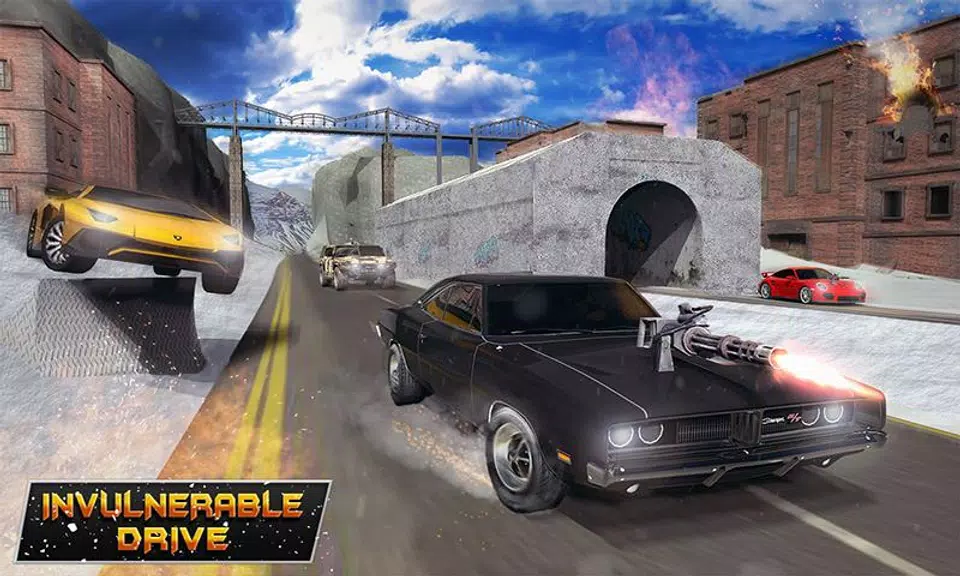 Mad Car War Death Racing Games Screenshot1