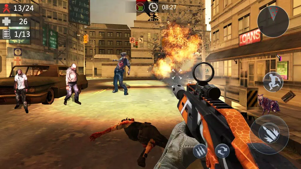 Dead Crush: Car Shooter 3D Screenshot4