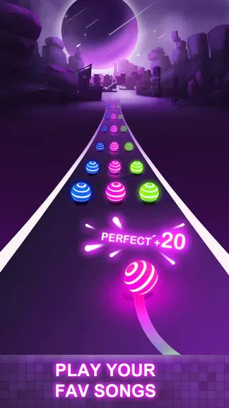 BTS Road Tiles: KPOP Colour Ball Dancing Road Run! Screenshot4