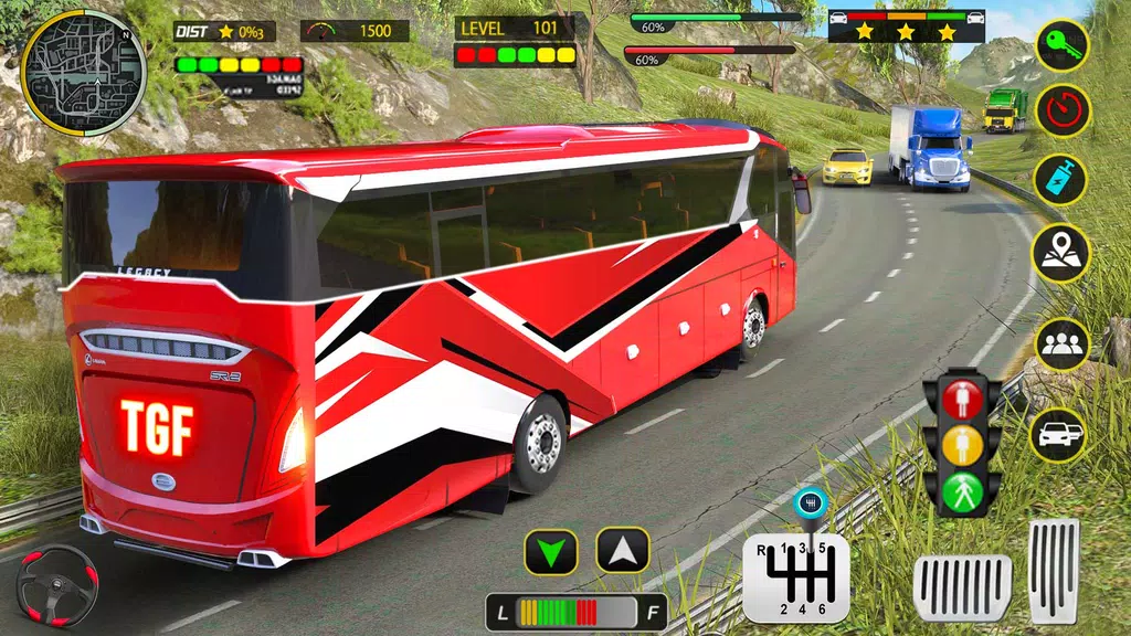 Coach Bus 3D Driving Games Screenshot1