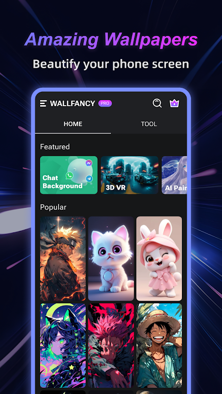 WallFancy-live wallpaper&theme Screenshot1