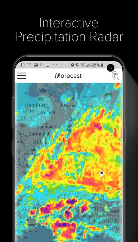 Weather & Radar – Morecast Screenshot4