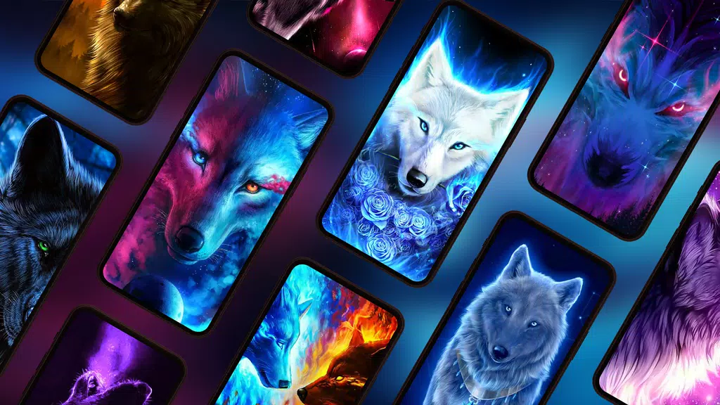 Wolf Wallpapers 4K Screenshot1