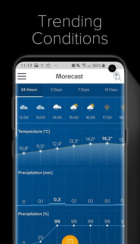 Weather & Radar – Morecast Screenshot3