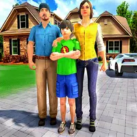 Happy Family Life Dad Mom Care APK