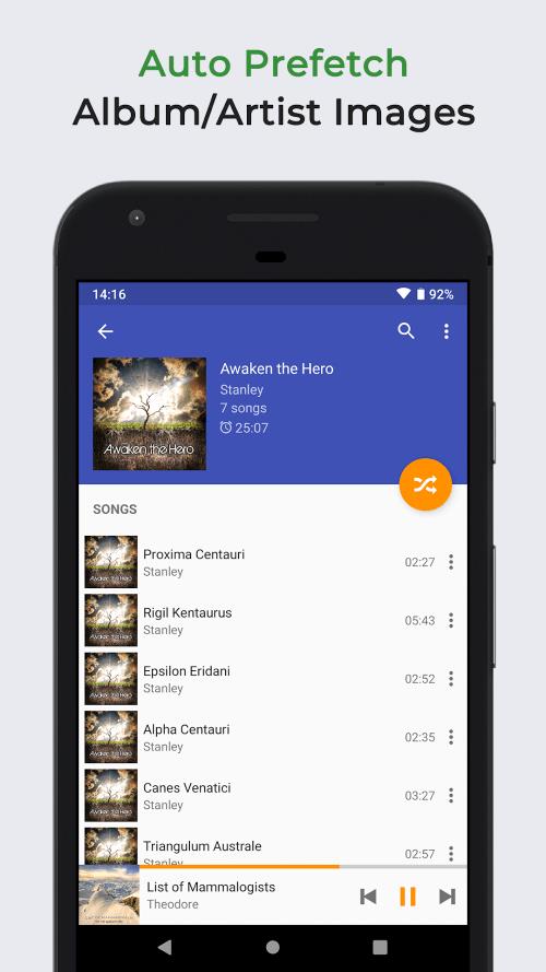 Omnia Music Player Screenshot5