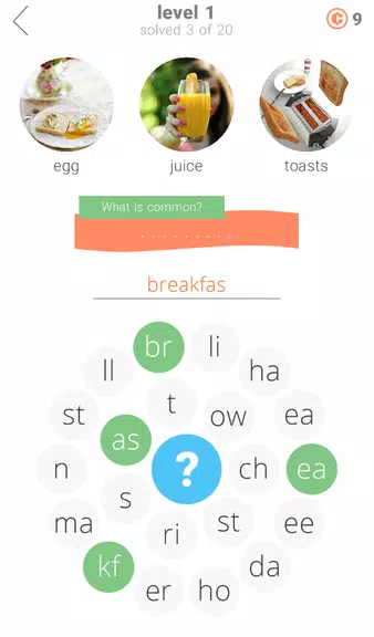 3 Circles: Word Game Screenshot1